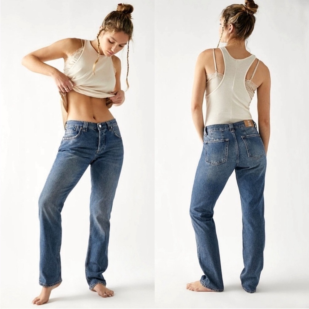 Free People We The Free Curvy CRVY Siren Low Rise Jeans